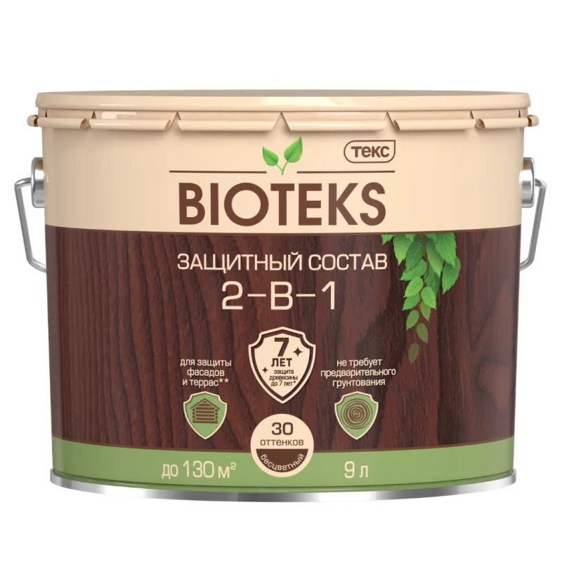 Антисептик BIOTEKS классик 2-в-1 9л.