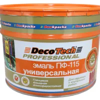 DecoTech  краска ПФ-115 0.9 кг синяя под RAL5005