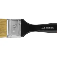 Кисть плоская  STAYER "UNIVERSAL-PROFI" светл.натур. щетина 75мм   (0104-075)
