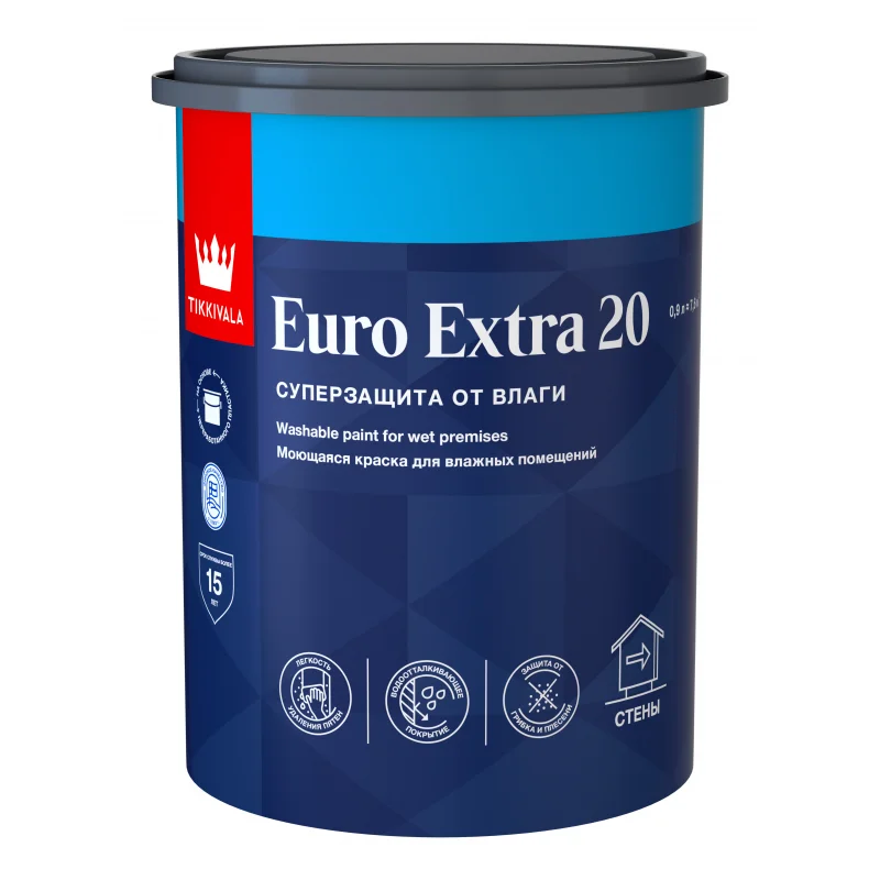 Tikkivala EURO EXTRA 20 A  краска 2,7 л