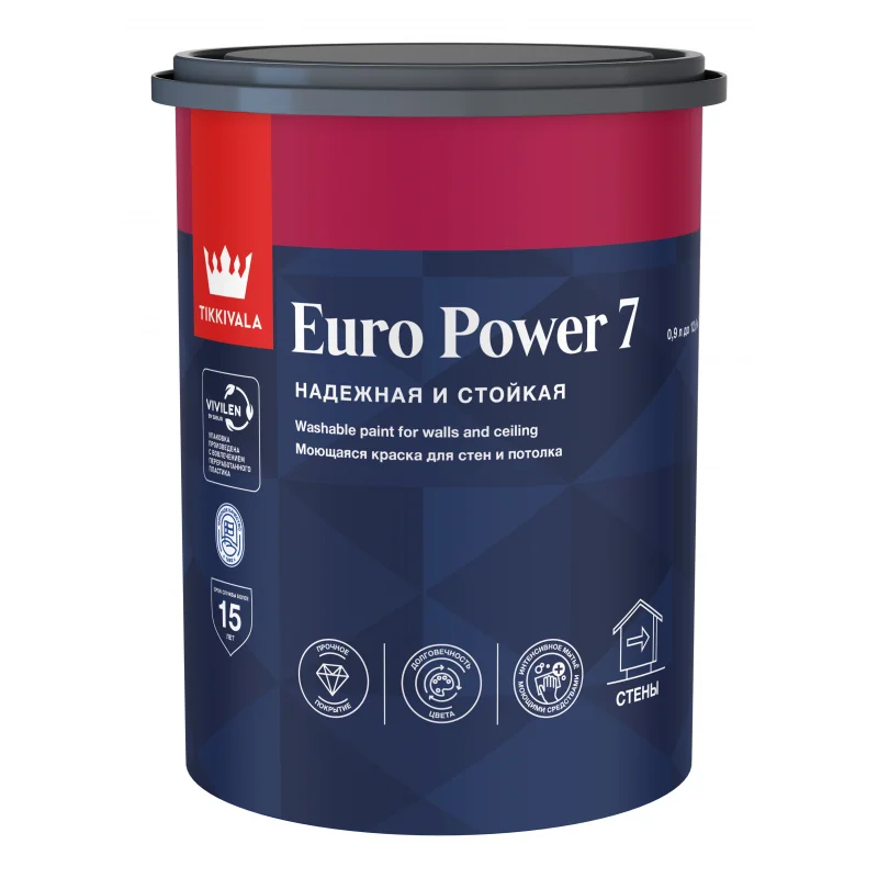 Tikkivala EURO POWER 7 С  краска 0,9 л