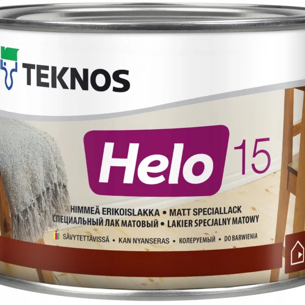 HELO 15 (Teknos) мат. лак полиуретановый 0,9 л