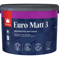 Tikkivala EURO MATT 3 А  краска 9 л
