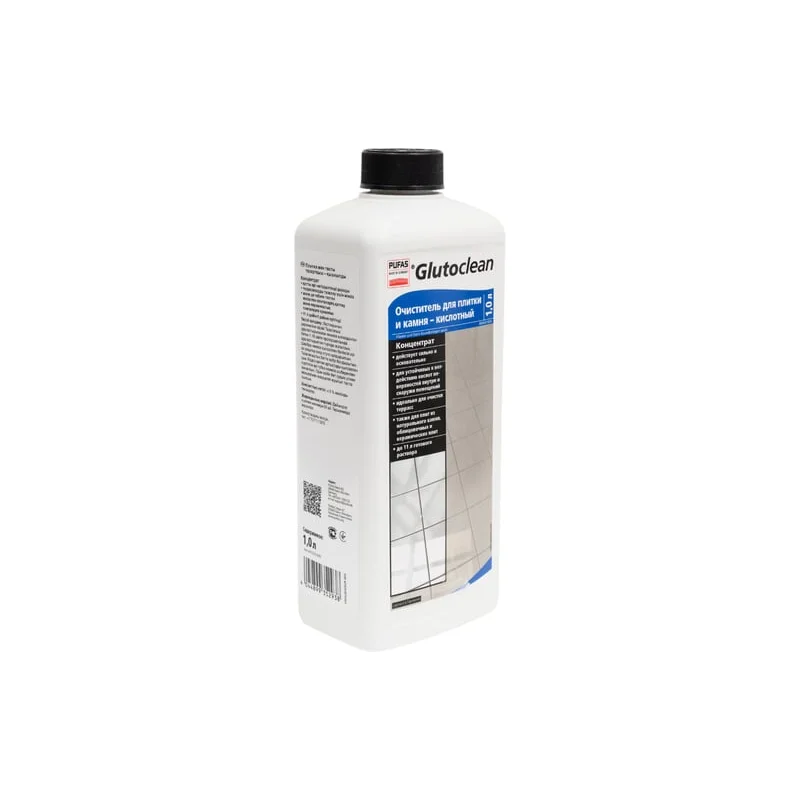 Pufas Glutoclean №352 Очиститель для плитки и натурального камня кислотный 1л