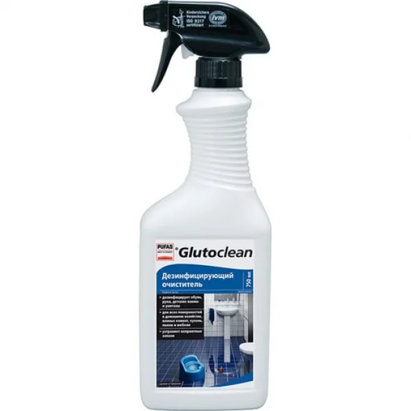 Pufas Glutoclean №388 Дезинфицирующий очиститель  750 мл