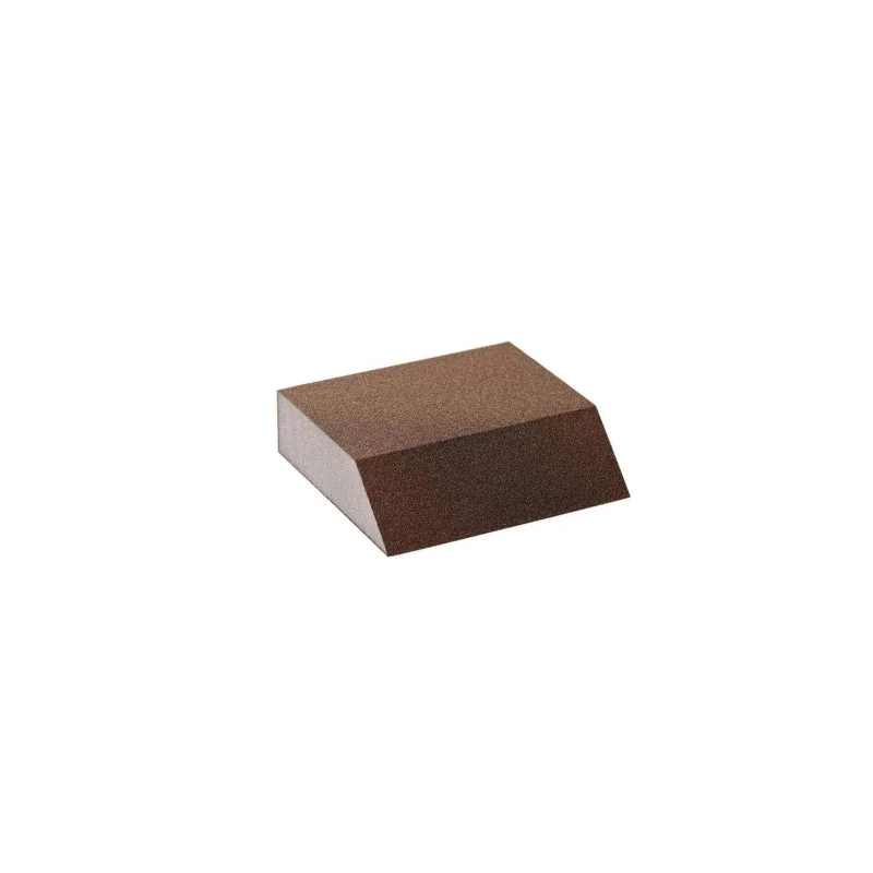 Шлиф блок Flexifoam AB 98*86*26мм  AO  Р100 (60) с углом