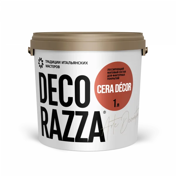 Decorazza  Финишное покрытие Cera Decor, 1л