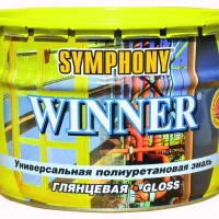 SYMPHONY эмаль виннер C глянц. 0,9л