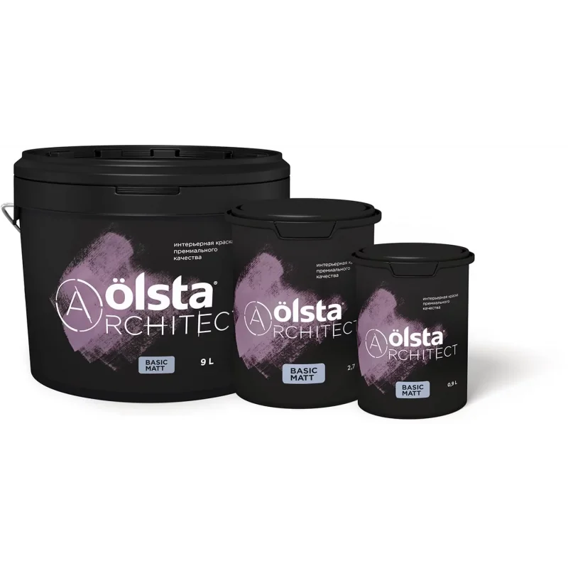 OLSTA  ARCHITECT BASIC MATT Краска матовая C 0,9л