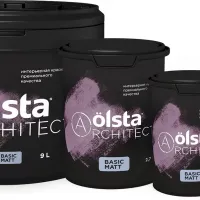 OLSTA  ARCHITECT BASIC MATT Краска матовая C 0,9л