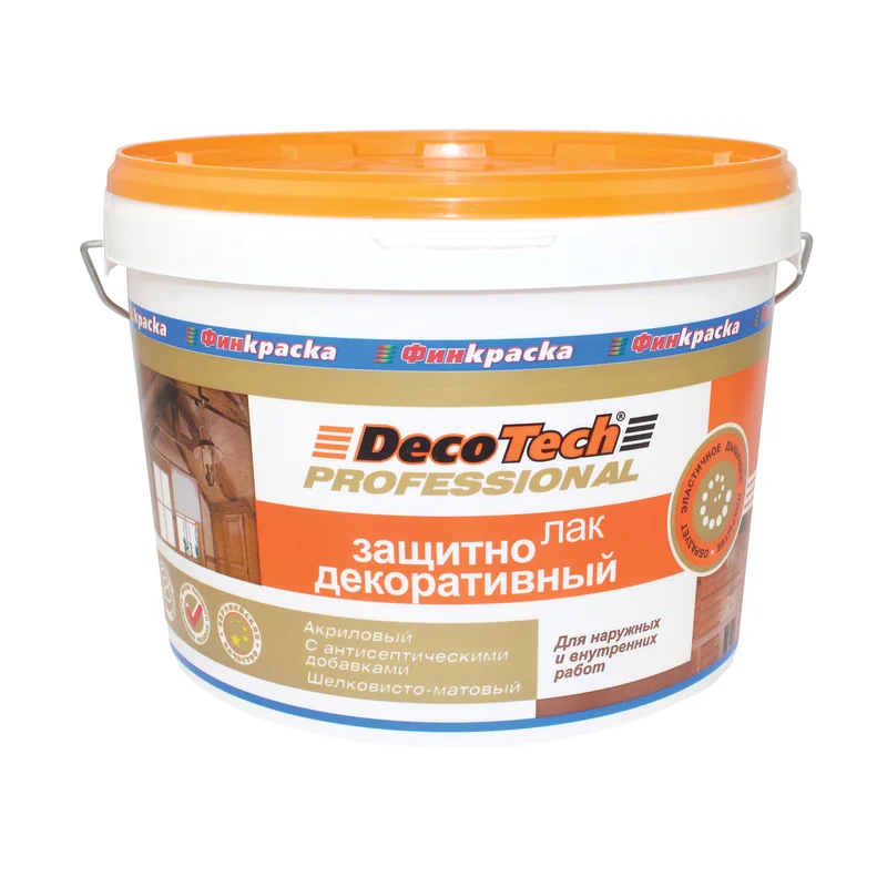 DecoTech Лак защитно-декоративный 2,7 кг
