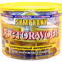 SYMPHONY Антисептик грунтовочный доктор вуд 9л