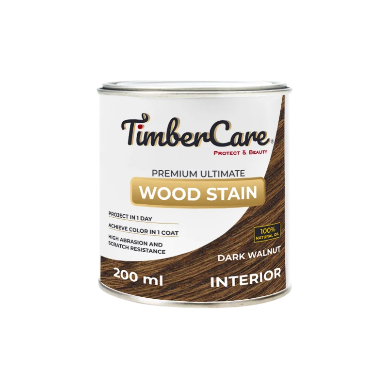 350027 Тонирующее масло TimberCare Wood Stail (цвет темный орех) 0,2 л