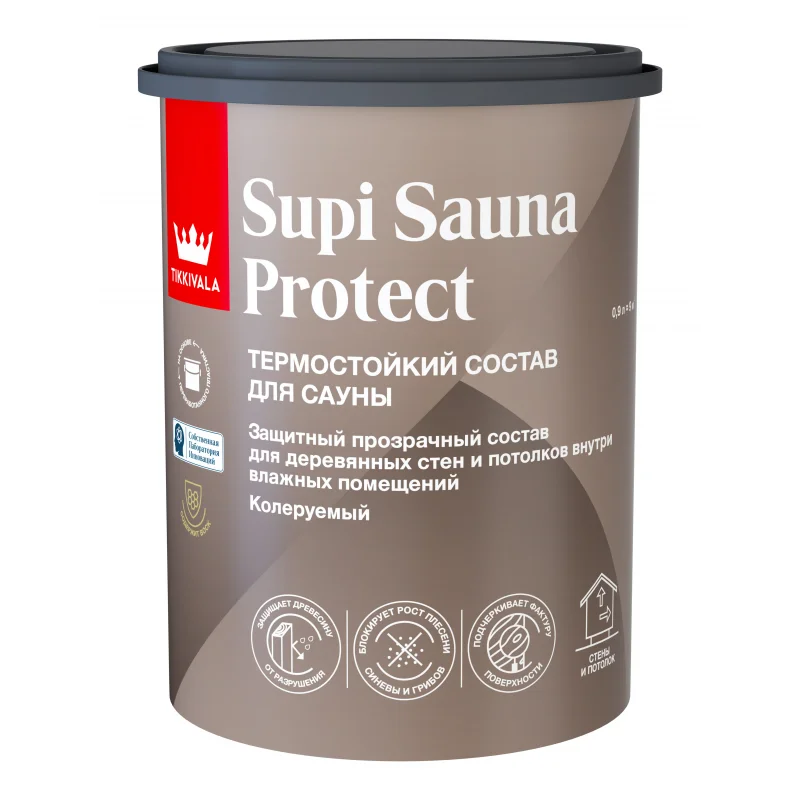 Tikkivala SUPI SAUNA PROTECT EP защит. состав 0,9 л