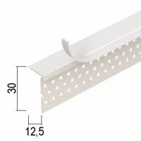 Protektor Профиль примыкания с отрывной защитной полосой, ПВХ, 3,05м (3785)