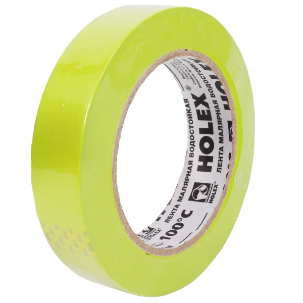 Малярная лента зеленая Holex 48мм*50м влагостойкая (382277)