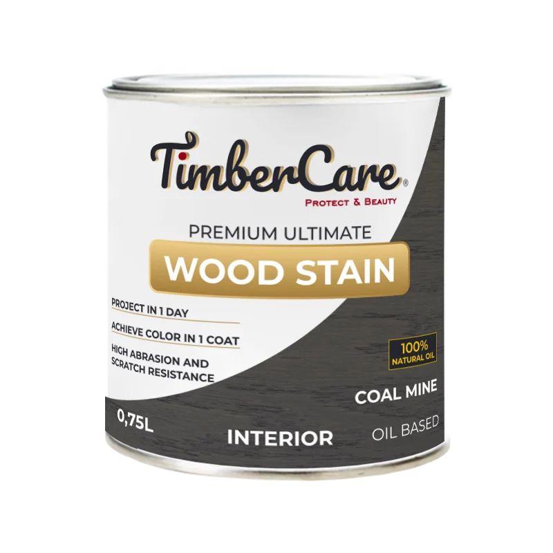 350029 Тонирующее масло TimberCare Wood Stail (цвет угольная шахта) 0,2 л