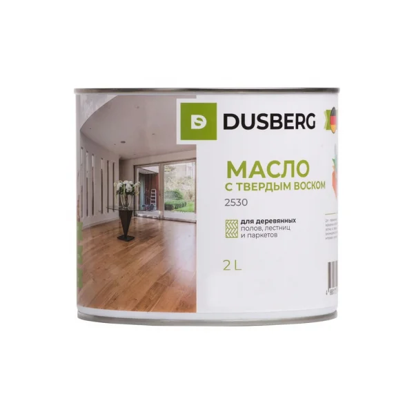 Dusberg 2530 масло с твердым воском бесцветное, 2л
