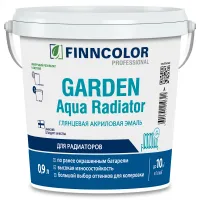 FINNCOLOR эмаль акриловая GARDEN Aqua RADIATOR А гл. 0,9 л