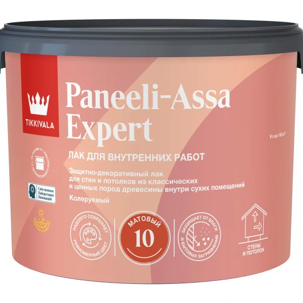 Tikkivala PANEELI-ASSA EXPERT 10 EP лак мат.9 л