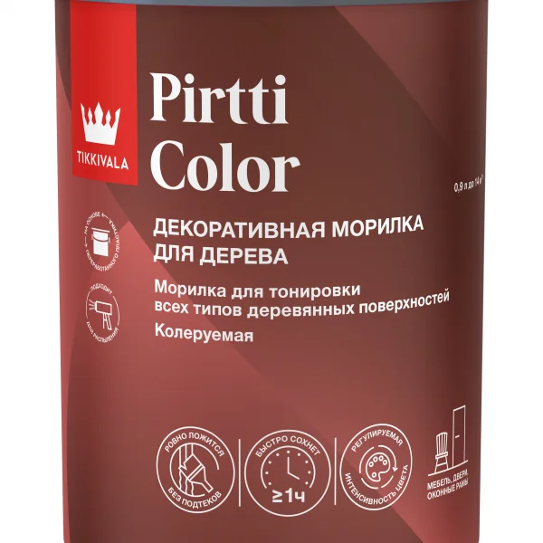 Tikkivala PIRTTI COLOR EP морилка 0,9 л