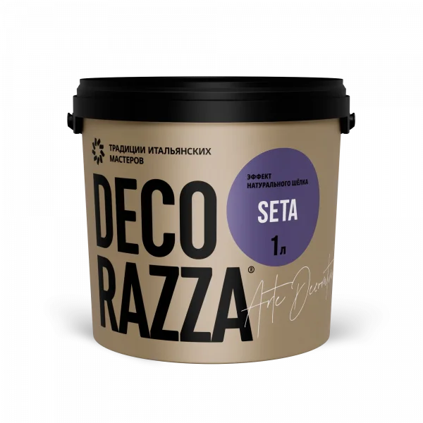 Decorazza Декоративное покрытие Seta Argento ST001, 5 кг